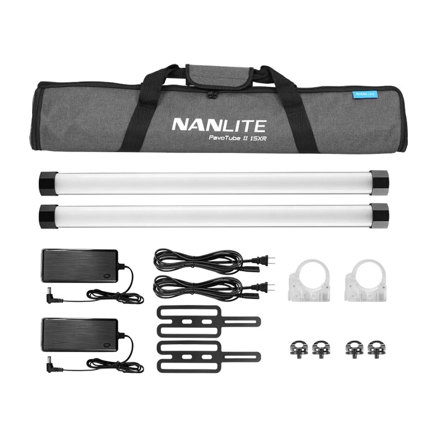 Nanlite PavoTube II 15XR RGB LED + mount with grid