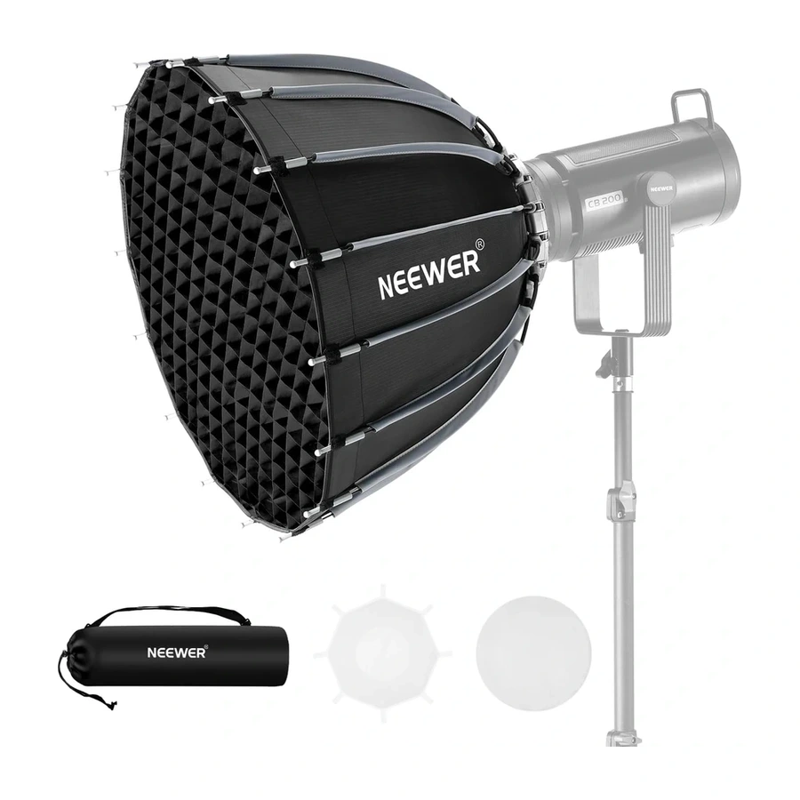 NEEWER LS-39 20° Bowens Spotlight with Gobos