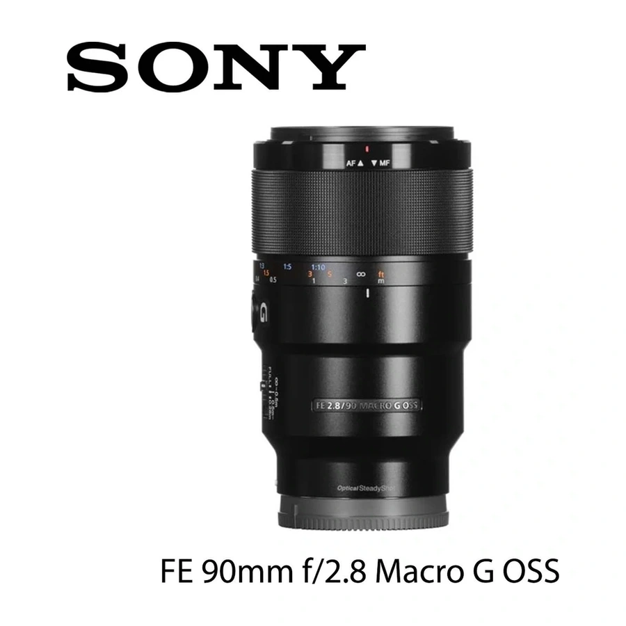 Sony FE 90mm f/2.8 Macro G OSS Lens