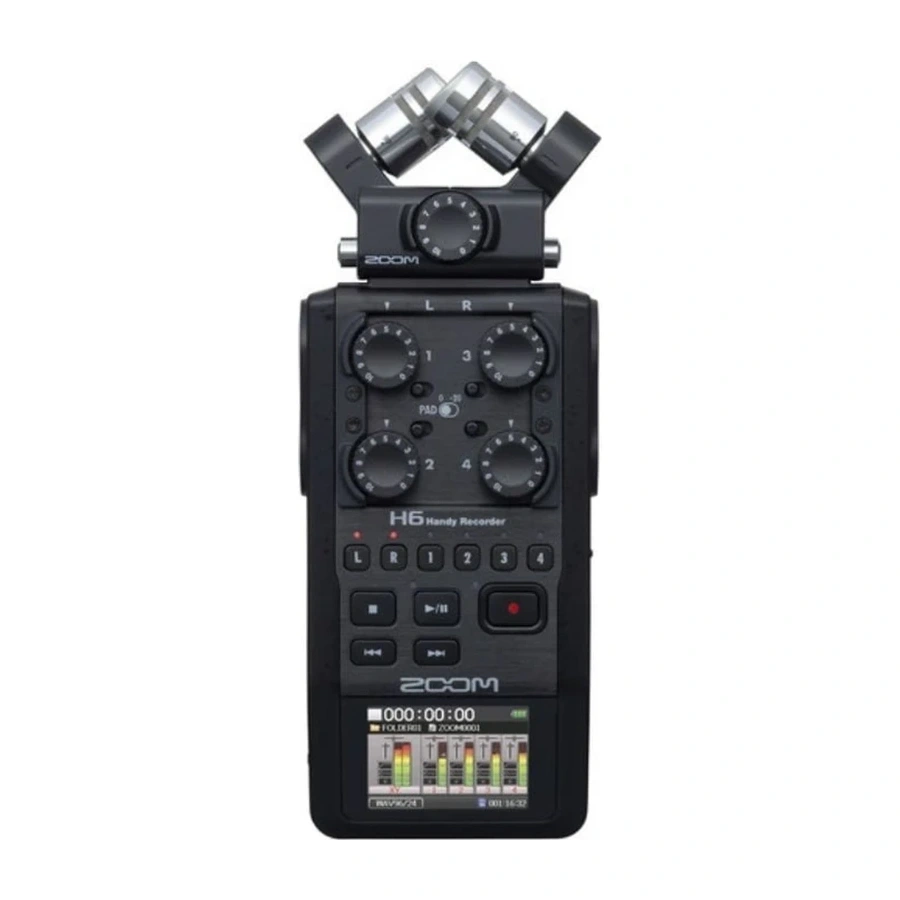 Zoom H6 All Black 6-Input